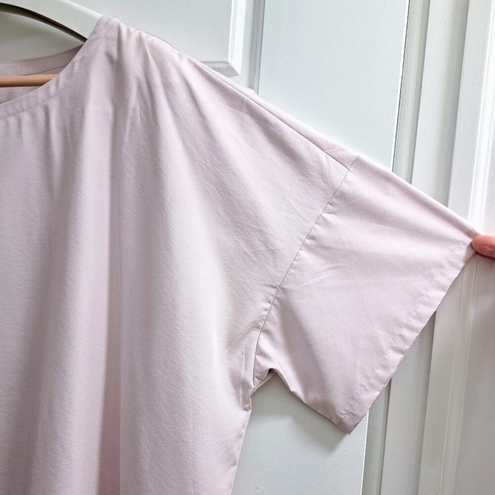 Eileen Fisher Bateau Neck Top Ceramic Size XL - Picture 3 of 7